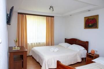 Фото номера Семейный номер с ванной комнатой Гостевой дом Rustic Argesean г. Корбени 5